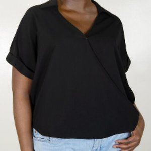 Eloquii Black Top with tags - Size 24